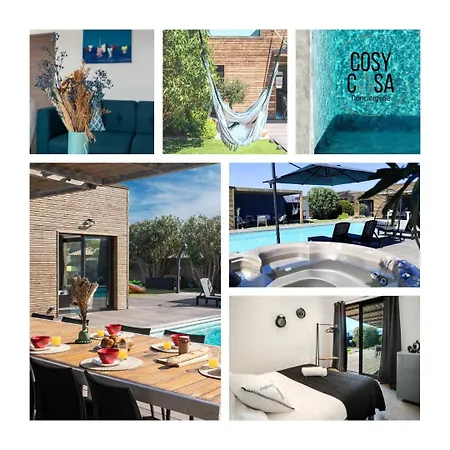 Villa Dalotya 6-8 Suites-piscine-spa-5' *