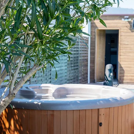 Villa Dalotya 6-8 Suites-piscine-spa-5' *