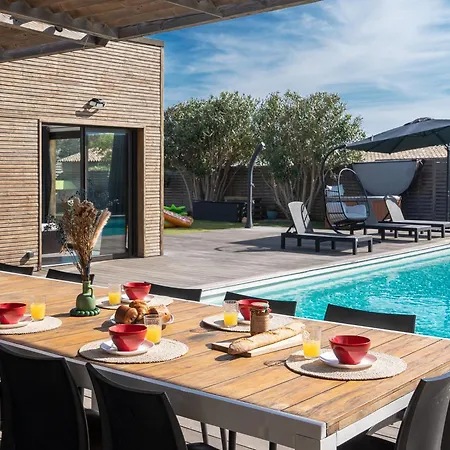Dalotya 6-8 Suites-piscine-spa-5' Villa